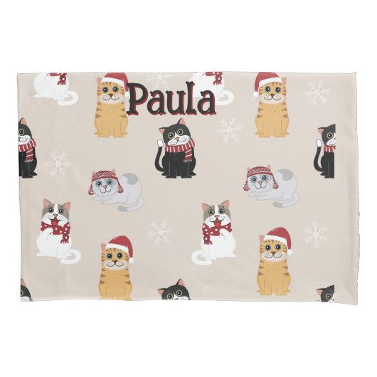 Liebe meiner Katzen Kissenbezug (Vorderseite)