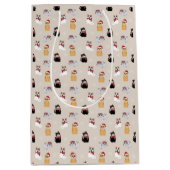 Liebe meiner Katzen Mittlere Geschenktüte (Vorderseite)