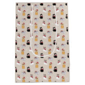 Liebe meiner Katzen Mittlere Geschenktüte (Rückseite)