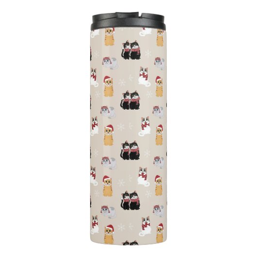 Liebe meiner Katzen Thermosbecher (Rückseite)