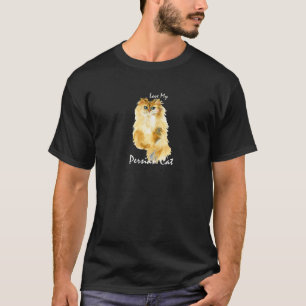 Liebe meiner Perserkatze für Katzen- und Haustierf T-Shirt