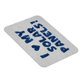 Liebe meiner Solarzellen Magnet (Rechte Seite)