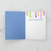 Liebe meines Geburtstages Karte (Innenseite)