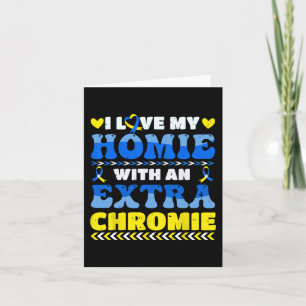 Liebe meines Hauses mit einem extra Chromie kids D Karte
