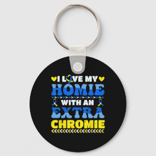 Liebe meines Hauses mit einem extra Chromie kids D Schlüsselanhänger