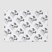 Liebe meines Hundebüts Seidenpapier (Vorderseite)