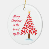 LIEBE MEINES LEBENS/MEINES LEBENS KERAMIK ORNAMENT (Links)