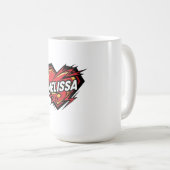 Liebe Melissa Kaffeetasse (VorderseiteRechts)