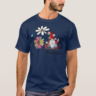 Liebe Mema Life Blume Art Bird Oma  T-Shirt