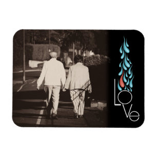 Liebe Memorial DIY Printable Foto Magnet Keepake