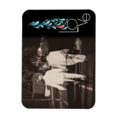 Liebe Memorial DIY Printable Foto Magnet Keepake (Vertikal)