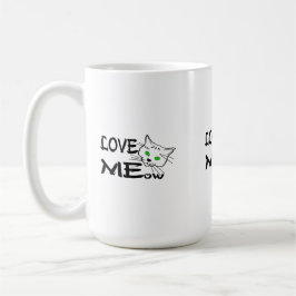 Liebe MEow Kaffeetasse