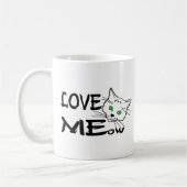 Liebe MEow Kaffeetasse (Links)