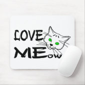 Liebe MEow Mousepad (Mit Mouse)