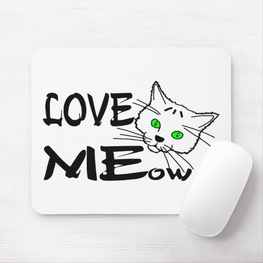 Liebe MEow Mousepad (Mit Mouse)