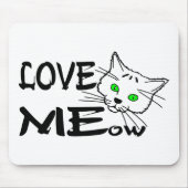 Liebe MEow Mousepad (Vorne)
