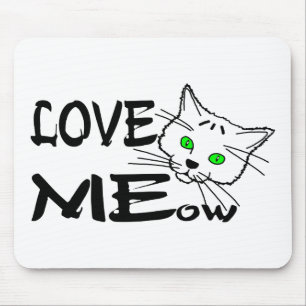 Liebe MEow Mousepad