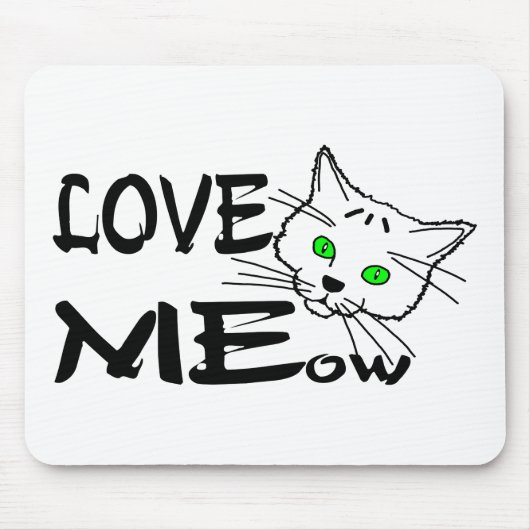 Liebe MEow Mousepad (Vorne)