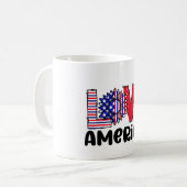 Liebe Merica Kaffeetasse (Vorderseite Links)