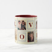 LIEBE MESSAGE EASY FILM 8 FOTOKOLLAGE TASSE (Zentrum)