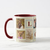 LIEBE MESSAGE EASY FILM 8 FOTOKOLLAGE TASSE (Links)