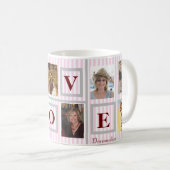 Liebe MESSAGE EASY FILMFOTO COLLAGE Kaffeetasse (VorderseiteRechts)