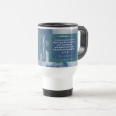 Liebe Message - John 3-16 - White Travel Mug Reisebecher (VorderseiteRechts)