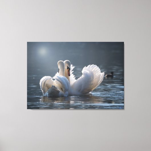 Liebe Metal Art Online Leinwanddruck (Vorderseite)