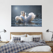 Liebe Metal Art Online Leinwanddruck (Insitu (Schlafzimmer))