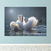 Liebe Metal Art Online Leinwanddruck (Insitu (Holzboden))