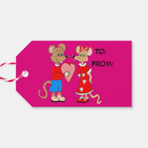 Liebe Mice Valentinstag Geschenktasten Geschenkanhänger