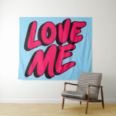 Liebe mich wandteppich (Beispiel (Horizontal))