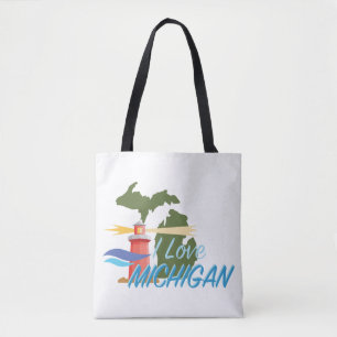 Liebe Michigan Tasche