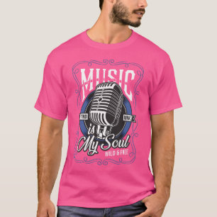 Liebe Mikrofongitarre T-Shirt