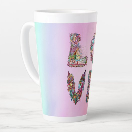 LIEBE MILCHTASSE (Linke Ecke)