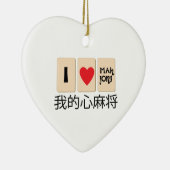 Liebe Milliamperestunde Jong Keramikornament (Rechts)