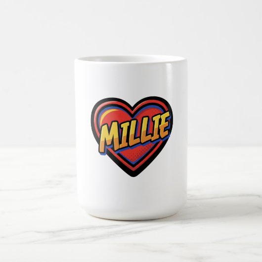 Liebe Millie Kaffeetasse (Mittel)