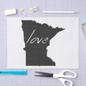 Liebe Minnesota Seidenpapier (Handwerk)