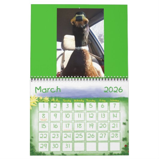 Liebe mir einige Nibbles 2019 Kalender (Mär 2026)
