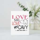 Liebe mir, Liebe meine Seele Postkarte (Stehend Vorderseite)