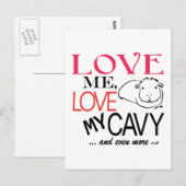 Liebe mir, Liebe meine Seele Postkarte (Vorne/Hinten)