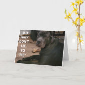 LIEBE MIR NICHT, DASS DU NICHT 30 SEIN KANNST!!! K KARTE (Gelbe Blume)