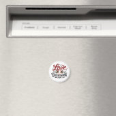 Liebe mit ausdrucksstarken Augen Magnet (In Situ (Geschirrspüler))