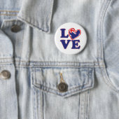 LIEBE mit Australien-Herz Button (Beispiel)