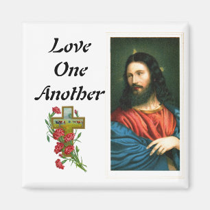 Liebe mit Bild-Magneten Jesuss Christus Magnet