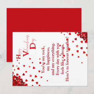 Liebe mit Dankbarkeit  Karte