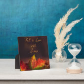 Liebe mit dem Christlichen Schild Jesus Fotoplatte (InSitu)