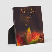 Liebe mit dem Christlichen Schild Jesus Fotoplatte (Vorderseite)