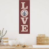 LIEBE mit dem eigenen FOTO-Poster Poster (Küche)
