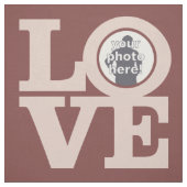 LIEBE mit dem eigenen FOTO Stoff (Muster)